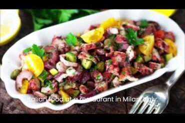 59. Italian food in Milan, Italy. #italy #milan #citytour #italianfood #food