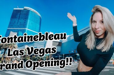 Fontainebleau Las Vegas Grand Opening Full Walkthrough! NEW Resort & Casino Premieres on the Strip!