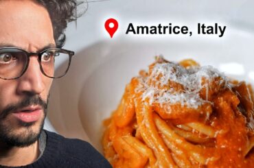 I Learnt The Most Authentic Pasta Amatriciana From an Italian Mamma