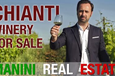 Winery and Farmhouse for sale that produces an EXCELLENT Organic Chianti | Manini Real Estate Italy