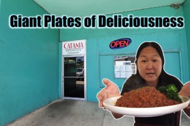 Massive Italian Meals in Aiea, Hawaii!