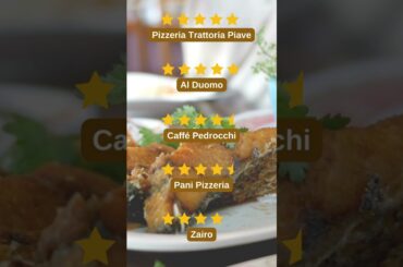 Top 5 restaurants in Padua, Italy