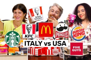 US vs Italy Food Wars S1 Marathon | Food Wars | Insider Food