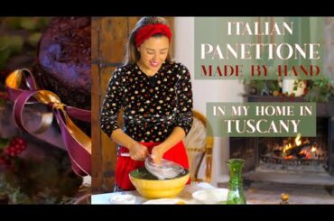 80-HOUR ITALIAN CHRISTMAS PANETTONE made by hand in my home Tuscany, Italy