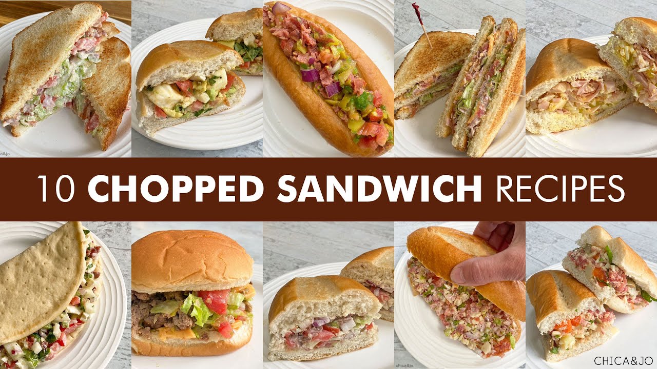 10 TikTok Chopped Sandwich Recipes 10 TikTok Chopped Sandwich Recipes