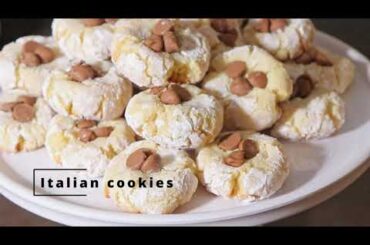 World's easiest Cookie recipe/ Italian cookie /Amaretti Gluten-Free Christmas Cookies
