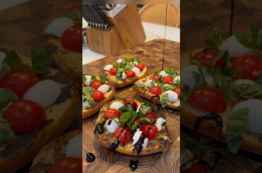 Caprese ciabatta toast Italian inspired Caprese ciabatta toast.