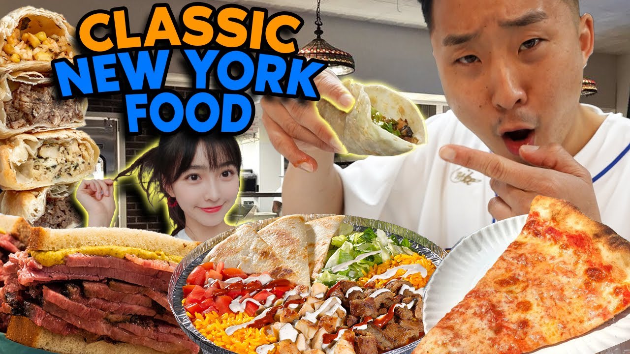Eating ALL of NEW YORK’S Iconic Food Eating ALL of NEW YORK'S Iconic Food