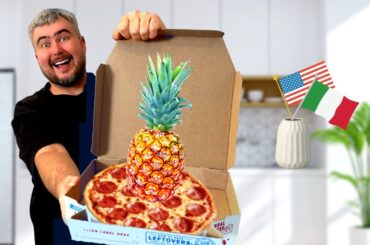 I Taught Italian Chef How To Make American Pizza