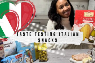 Italian Snack Extravaganza: Tasting the Flavors of Italy!