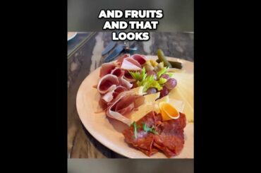 Unbelievably Amazing Charcuterie and Cheese Board at THE GRAND BISTRO ABOARD THE CELEBRITY ASCENT