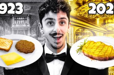 Eating 100 Years of the Most Expensive Meals