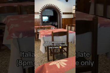 pizza in italy is huge