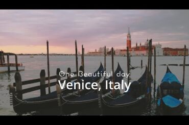 [Italy Vlog] Exploring Venice: Sunrise, Architecture, Canals, and Cuisine | Slow Travel