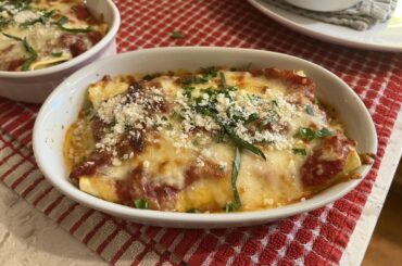 Scratch made Manicotti