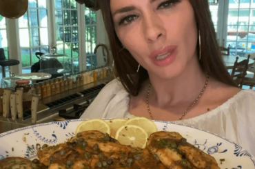 Chicken Piccata with Drama