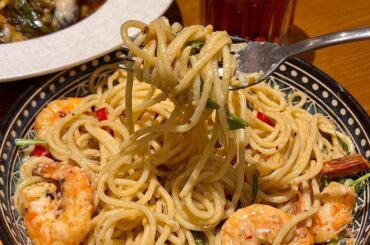 Lobster Italian tastes so delicious.😋