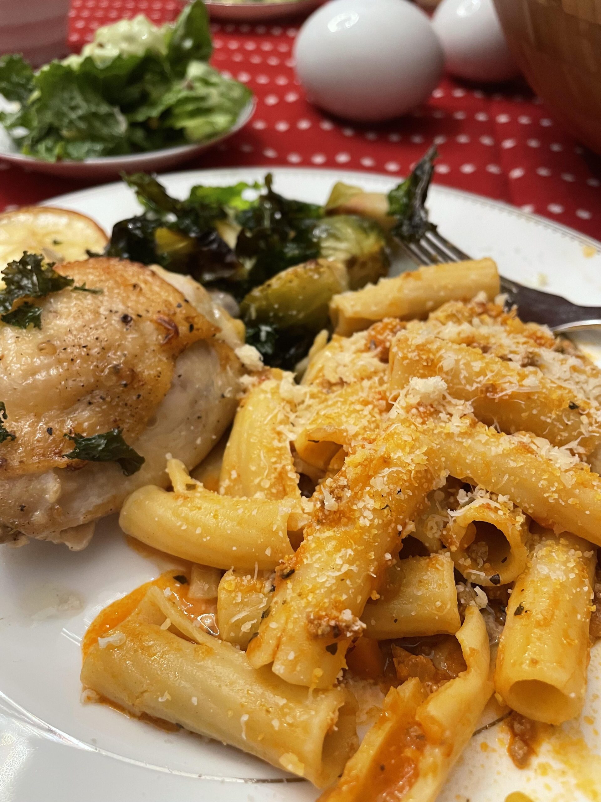 Gluten free pasta with bolognese Gluten free pasta with bolognese