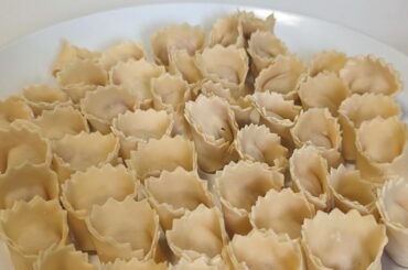 First attempt at tortellini. Can anyone tell me why the shape doesn't look quite right?