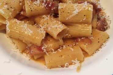 Rigatoni alla carbonara