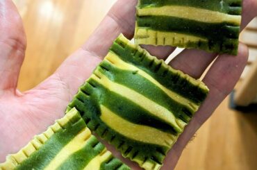 Parmesan + Mushroom Ravioli