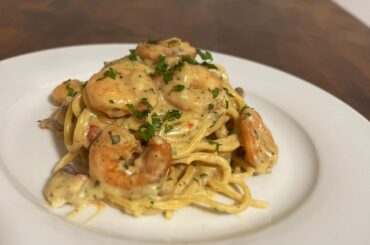 Garlic lime & chilli carbonara