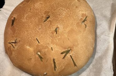 Rosemary Focaccia (first time making)