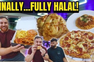 I Found A FULLY HALAL Italian! (Lasagne, Pizza, Pasta AND MORE!)
