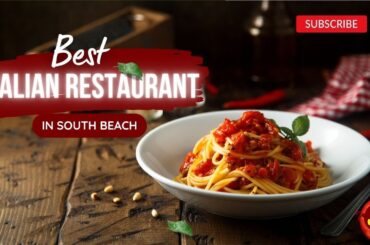 Trying Authentic Italian Food at Dolce Italian Restaurant in Miami