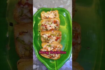 How to make Indian Style Bruschetta | Italian Bruschetta | Appetizer | Full Recipe #shorts #viral
