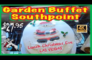 South Point Hotel & Casino Holiday Dining | Walking Las Vegas 4K CHRISTMAS BUFFET