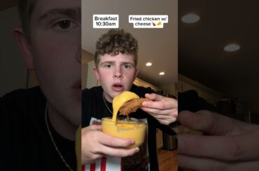 Eating food that I see on my for you page for the whole day!