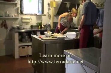 Cooking fish in Italy