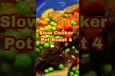 #Slow Cooker Pot Roast 4#shortviral #shortvideo #shortsfeed #video #game #mrbeast #recipes #foodie