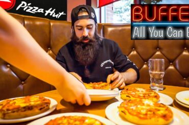 THE PIZZA HUT UNLIMITED BUFFET TAKE DOWN | BeardMeatsFood