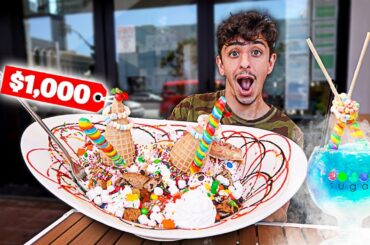 We Tried The Most EXPENSIVE Dessert in the WORLD!