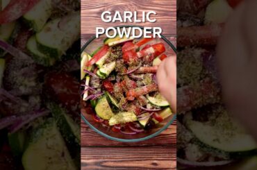 Sheet Pan Greek Vegetables with Feta | Skinny Ms. #recipe #shorts