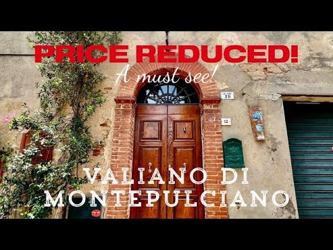 HUGE PRICE REDUCTION! A MUST WATCH! FOR SALE 20 MINUTES FROM CORTONA & MONTEPULCIANO – HOME TOUR HUGE PRICE REDUCTION! A MUST WATCH! FOR SALE 20 MINUTES FROM CORTONA & MONTEPULCIANO - HOME TOUR