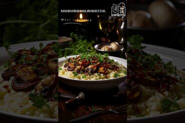 Mushroom Risotto #mushroomrecipe #risottorecipe #foodvlog