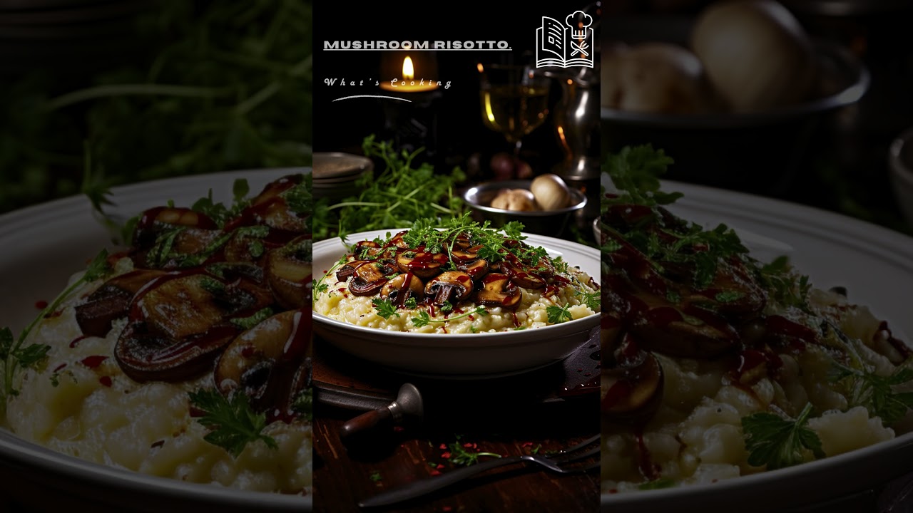 Mushroom Risotto #mushroomrecipe #risottorecipe #foodvlog Mushroom Risotto #mushroomrecipe #risottorecipe #foodvlog