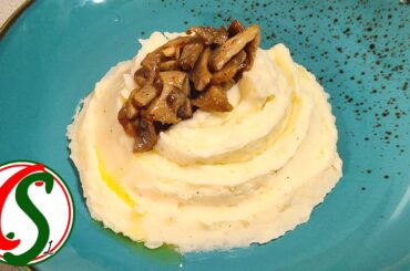 Mashed Potatoes - A fluffy potato cloud - Quick and easy Italian recipe