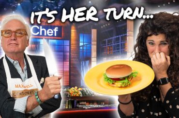 Challenging My Italian Wife to Cook AMERICAN FOOD | MaxterChef 2