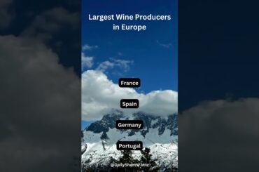 Largest Wine Producers in Europe  #facts #largest #wine #producer #europe #portugal #france #italy