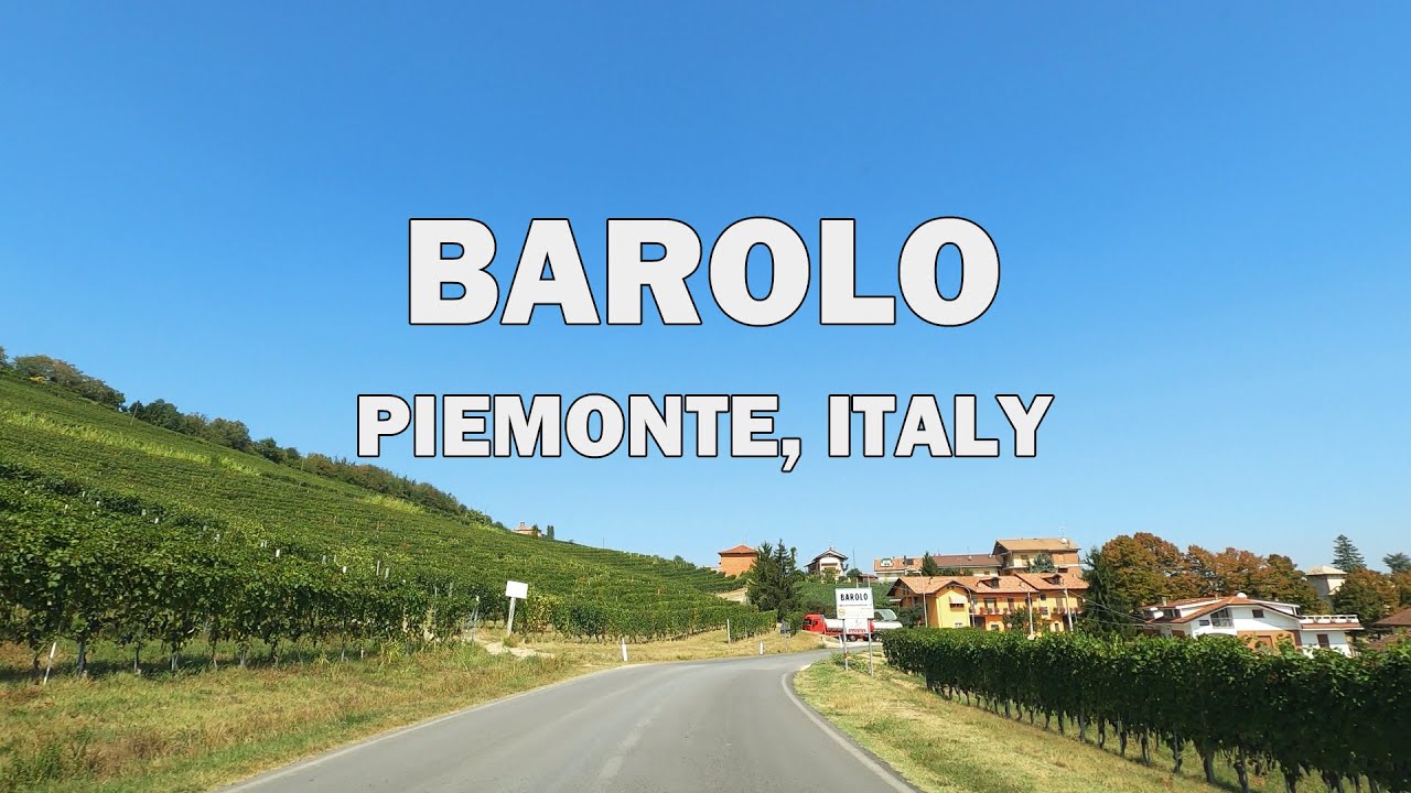 Barolo, Piemonte, Italy – Driving Tour 4K Barolo, Piemonte, Italy - Driving Tour 4K