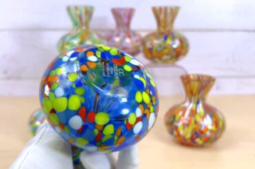 My Italian Decor - Murano Glass Squat Tulip Vases, Handmade In Italy