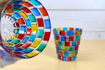 My Italian Decor - Italian Crystal 'Pisa' Tumblers, Handmade In Italy