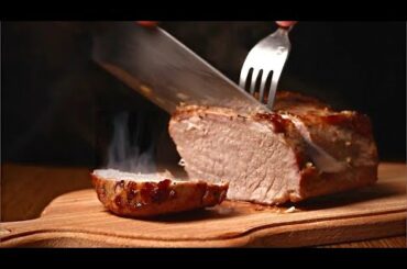 PORK LOIN WITH WINE AND OLIVES