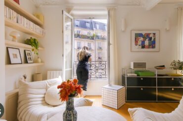 NEVER TOO SMALL: Bespoke Airy Paris Small Apartment, 47sqm/505sqft