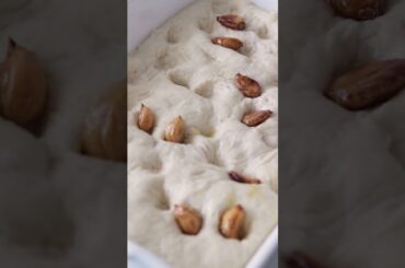 FOCACCIA! #asmr  #cooking  #shorts  #food  #italy #focaccia  #bread