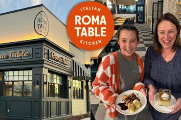 NEW Roma Table Italian Kitchen Menu & Review | Sevierville Tennessee